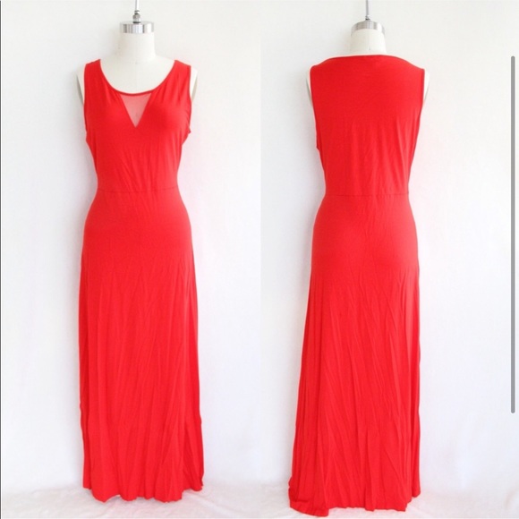 Vince Camuto Red Maxi Dress - Picture 2 of 3